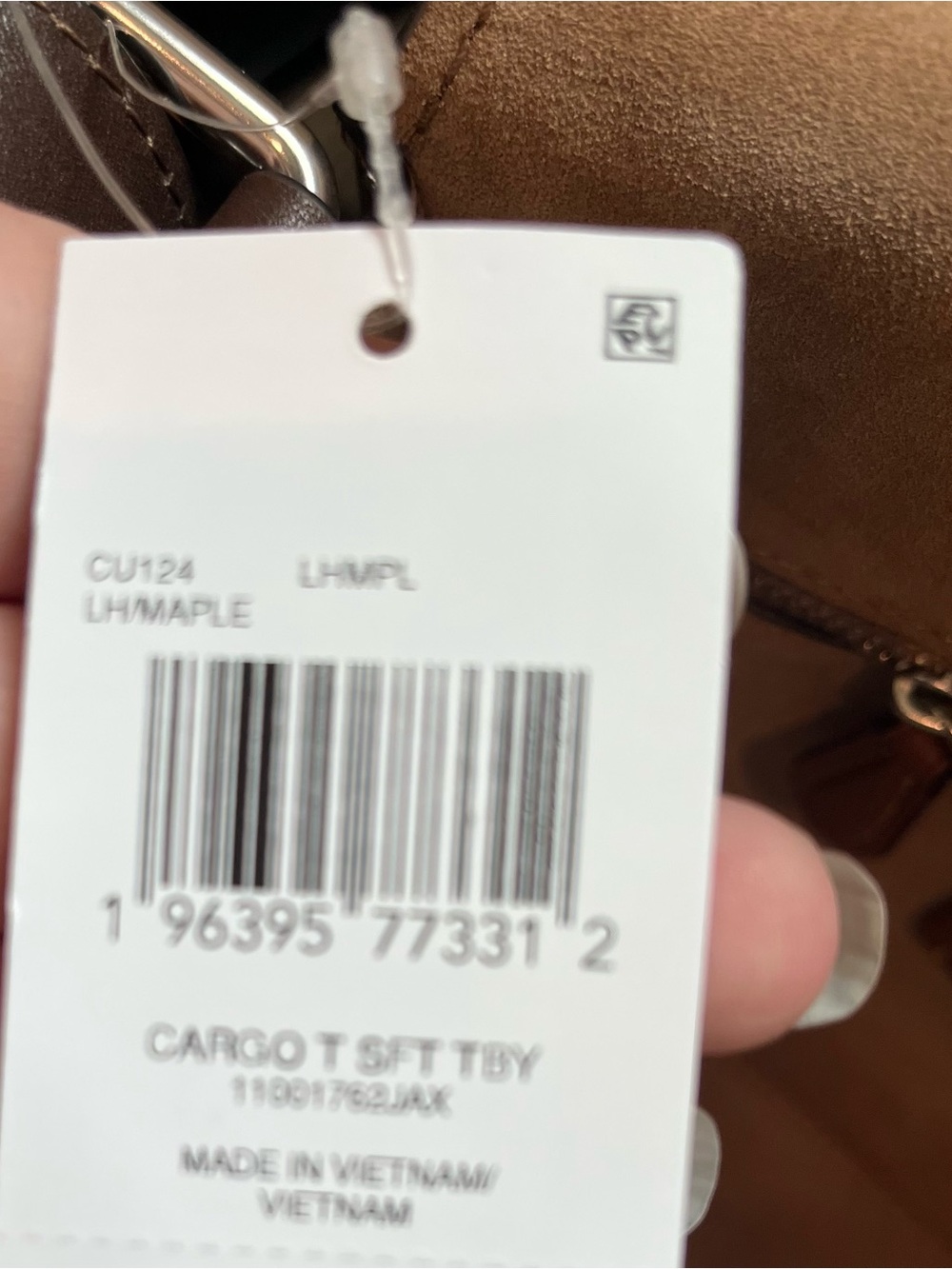 Coach Soft Tabby Cargo Bag in Maple NWT’s - Picture 11 of 11